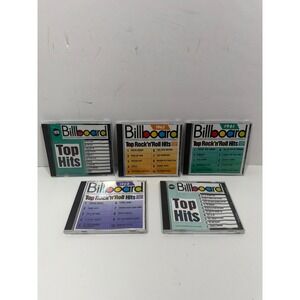 Billboard Top Rock n Roll Hits CD Lot 5pc 1961 1962 1963 1978 1987 Rhino Records